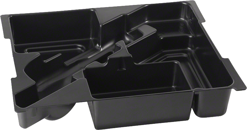 Encastrar Bosch para mala L-BOXX 136, compartimentos organizados.