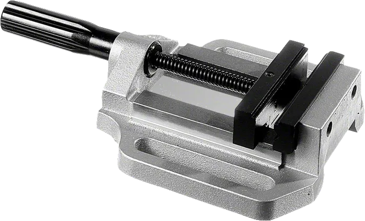 Morsa de bancada Bosch para fixação segura de materiais.
