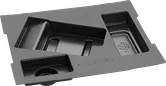 Bandeja de encastrar Bosch L-Boxx 238 para armazenamento de ferramentas.
