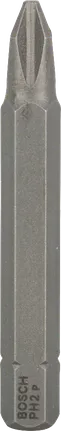 Punta de destornillador Bosch Extra Hard PH2 de 51 mm.