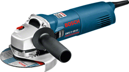 Amoladora angular Bosch GWS 11-125 CI con disco de 125 mm.