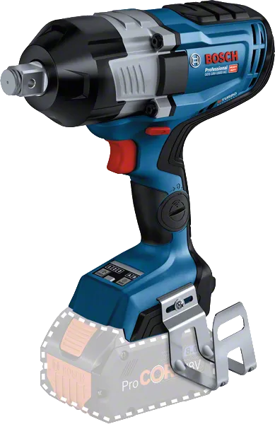 Llave de impacto inalámbrica Bosch GDS 18V-1600 HC.