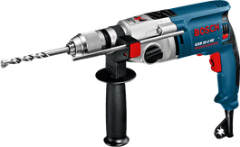 Taladro de impacto Bosch GSB 20-2 RE con empuñadura lateral.