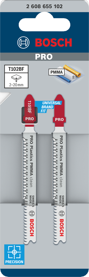 PRO Plastics PMMA clean T102BF