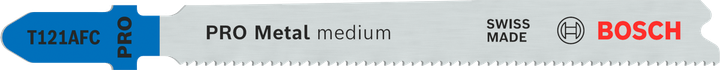 Hoja de sierra de calar Bosch PRO Metal medium T121AFC, 92 mm.