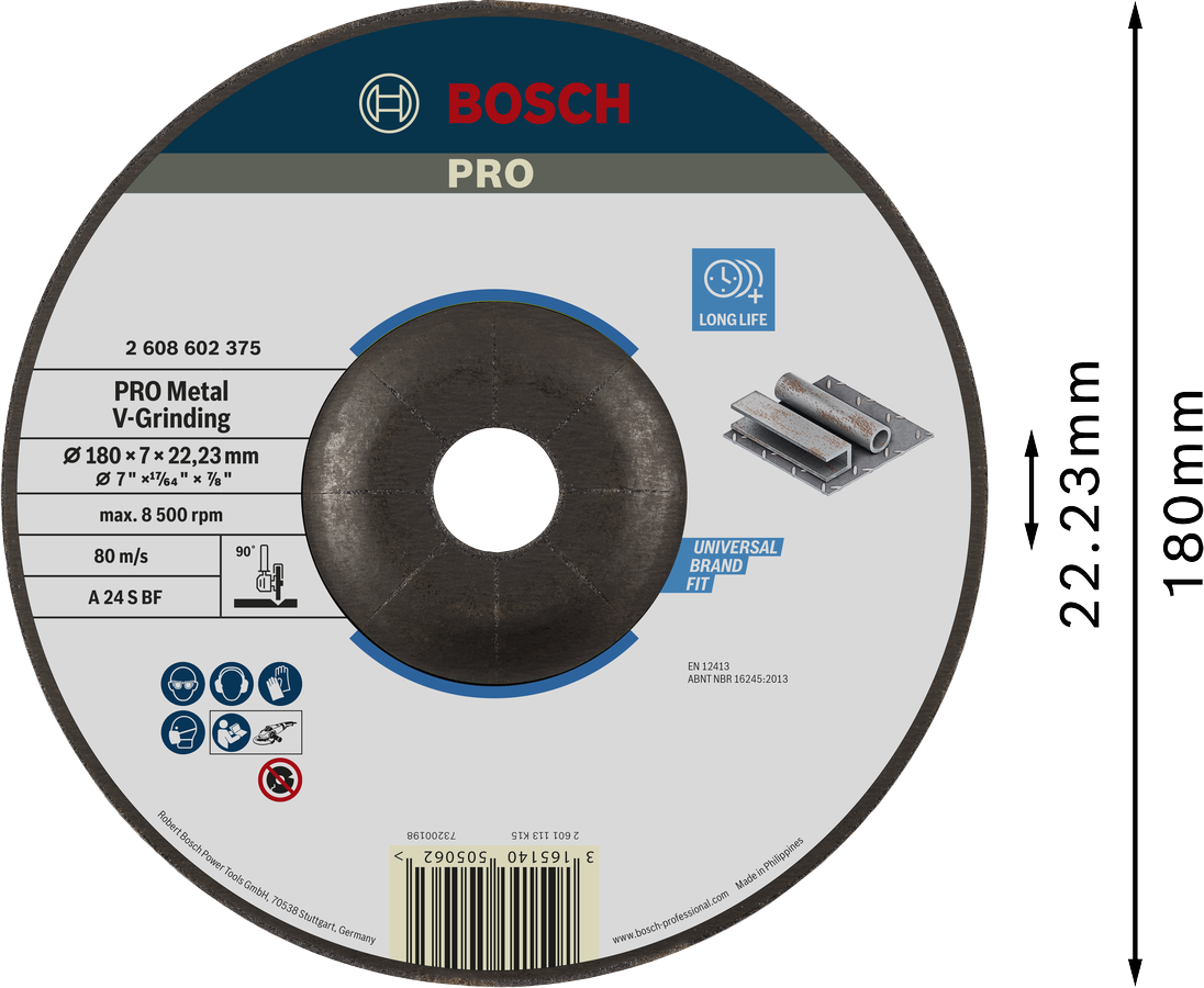 PRO Metal V-Grinding