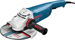 Amoladora angular Bosch GWS 22-230 con disco de 230 mm.