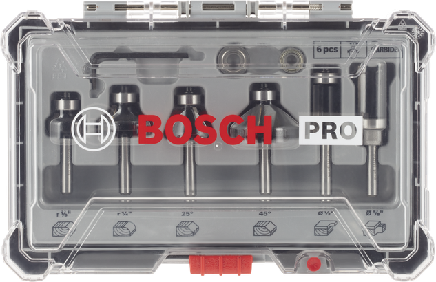 Juego de fresas para enrutadora PRO.