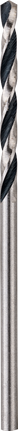 Broca helicoidal Bosch para metal HSS con vástago cilíndrico de 2 mm.