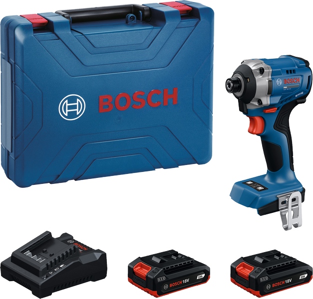Juego de destornillador de impacto inalámbrico Bosch GDR 18V-215.