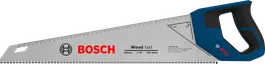 Sierra de mano Bosch 500 mm 7 TPI para corte de madera.