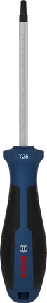 Destornillador Bosch TX25 x 100 mm con mango ergonómico.