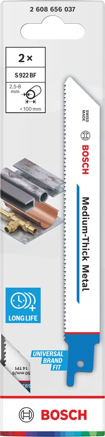 Medium-Thick Metal S922BF