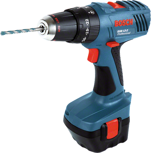 Taladro combinado inalámbrico Bosch GSB 12-2, 12 V.