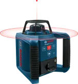 Herramienta niveladora láser giratoria Bosch GRL 250 HV, alcance de 250 m.