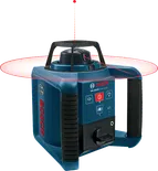 Herramienta niveladora láser giratoria Bosch GRL 250 HV, alcance de 250 m.