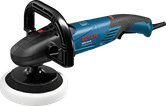 آلة تلميع Bosch GPO 14 CE مع عجلة كأس مقاس 180 مم.