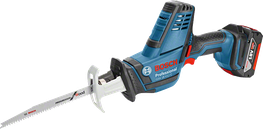منشار ترددي لاسلكي Bosch GSA 18V-LI C للخشب والمعادن.