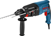 مثقاب مطرقة دوارة من طراز Bosch GBH 2-26 مع نظام SDS plus.