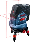 أداة تسوية الليزر Bosch GCL 250 C مع قاعدة ثلاثية القوائم.