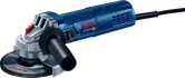 ماكينة صنفرة زاوية Bosch GWS 9-115 S مع قرص مقاس 115 مم.