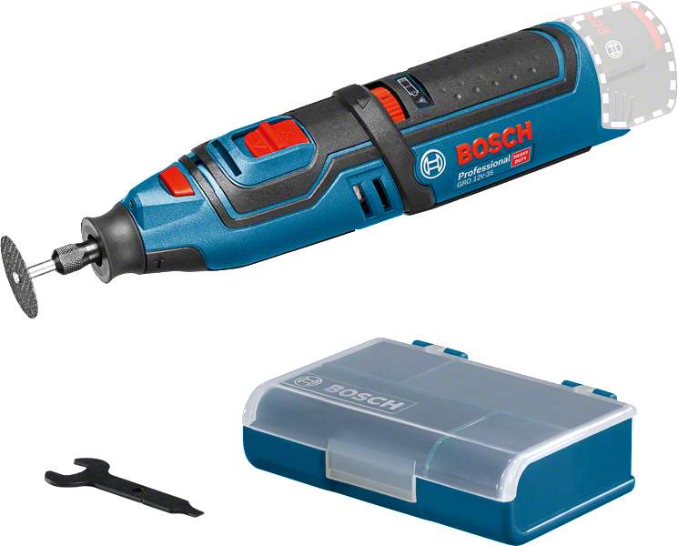 مجموعة أدوات دوارة لاسلكية Bosch GRO 12V-35.