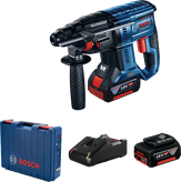 مجموعة مطرقة دوارة لاسلكية من Bosch .