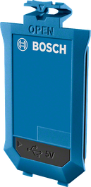 Bosch BA 3.7V 1.0Ah مجموعة بطاريات مع شحن USB.