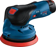 مجموعة صنفرة مدارية عشوائية لاسلكية Bosch GEX 12V-125.