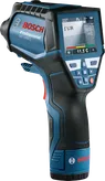 جهاز الكشف الحراري Bosch GIS 1000 C، شاشة عرض درجة الحرارة.