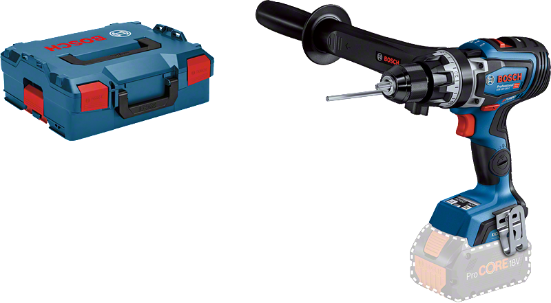 مثقاب لاسلكي Bosch GSB 18V-150 C مع حقيبة.