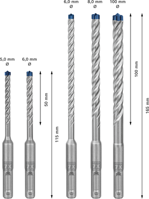 طقم EXPERT SDS plus-7X
