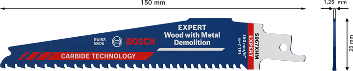 EXPERT Wood with Metal Demolition