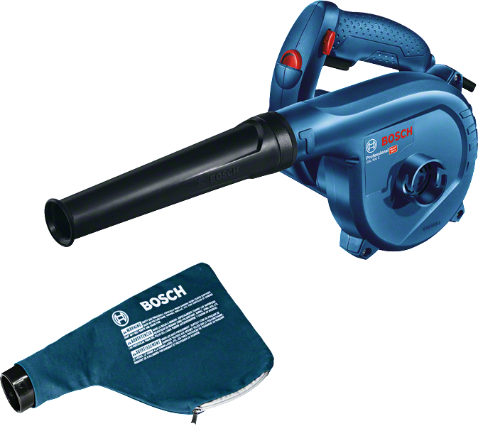 منفاخ كهربائي Bosch GBL 800 E مع كيس غبار.