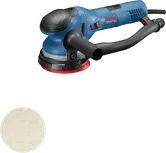 ماكينة الصنفرة العشوائية Bosch GET 55-125 مع خاصية شفط الغبار.