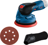 مجموعة صنفرة مدارية عشوائية لاسلكية Bosch GEX 12V-125.