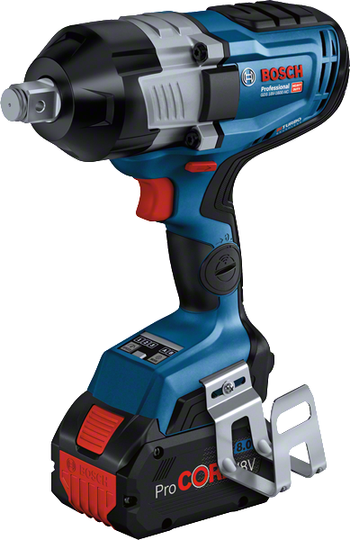 مفتاح ربط لاسلكي Bosch GDS 18V-1600، بطارية ProCORE 8.0Ah.