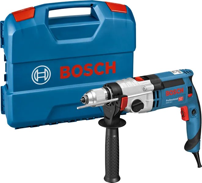 مثقاب Bosch GSB 24-2 SOS مع حقيبة حمل.