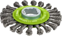 عجلة Bosch PRO X-Lock المصنوعة من الفولاذ المقاوم للصدأ والمعقدة مقاس 115 مم.