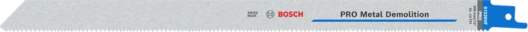 شفرة Bosch PRO Metal Demolition S1225VF ذات الأسنان المتنوعة.