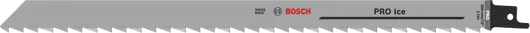 شفرة Bosch PRO Ice S1211K بتصميم أسنان ثابتة.