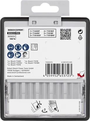 مجموعة Bosch برو للخشب الصلب والصفائح 83 مم، 10 قطع.