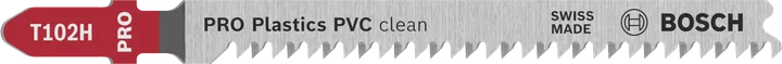 شفرة المنشار الكهربائي Bosch PRO Plastics PVC النظيفة T102H.