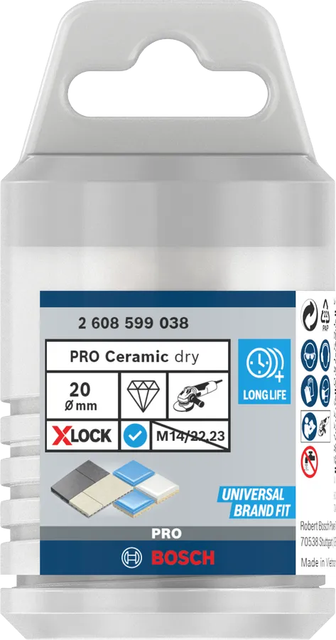شفرة PRO Ceramic جافة