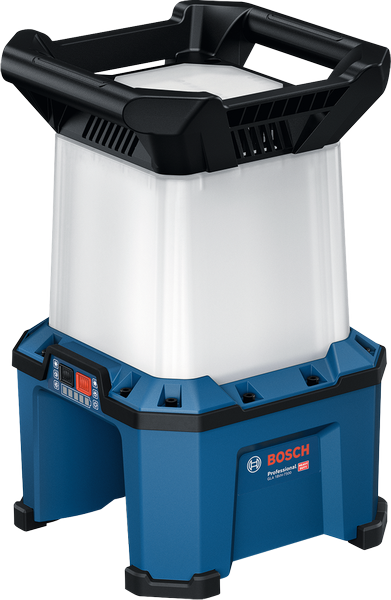 مصباح العمل Bosch GLA 18VH-7500 في موقع العمل.