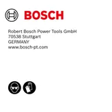 ملصق شريط القياس من Bosch .