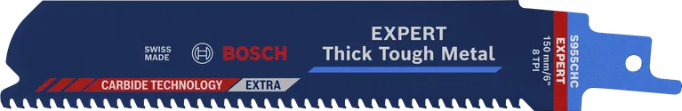 شفرة المنشار الترددي Bosch EXPERT Thick Tough Metal S 955 CHC.