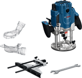 جهاز التوجيه الغاطس Bosch GOF 20-12 مع الملحقات.