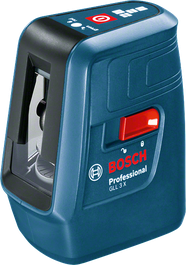 Bosch GLL 3 X laser leveling tool, 15m range.