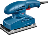 Bosch GSS 2300 orbital sander for smooth sanding.